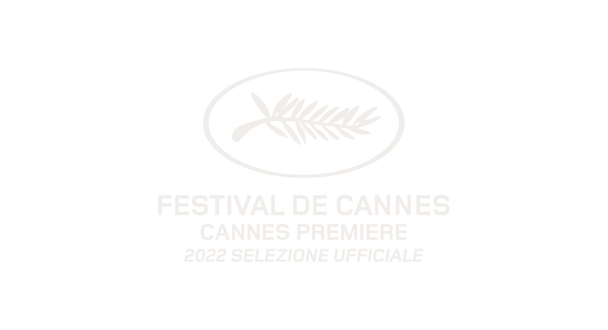 Logo del Festival di Cannes con palma stilizzata, che indica la selezione ufficiale di As Bestas nella sezione Cannes Premiere 2022.
